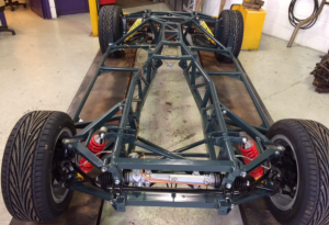 TVR Chimaera 450 chassis restoration front view